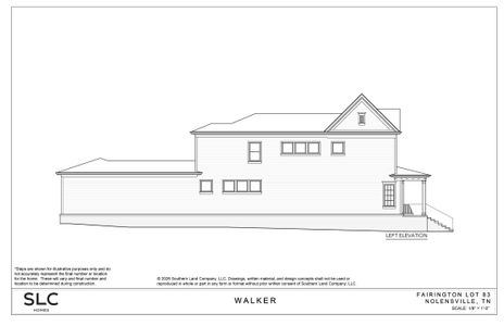 New construction Single-Family house 3121 Winterberry Dr, Nolensville, TN 37130 plan Walker - image 5