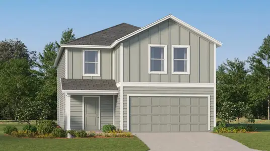 New construction Single-Family house 13918 Axis Pass, San Antonio, TX 78253 plan Barlow - image