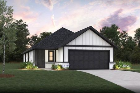 New construction Single-Family house 19555 Montgomery Rdg Wy, Montgomery, TX 77316 plan Austin - image