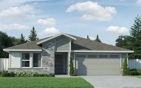 New construction Single-Family house 3909 Zinnia Wy, Marion, TX 78124 - image