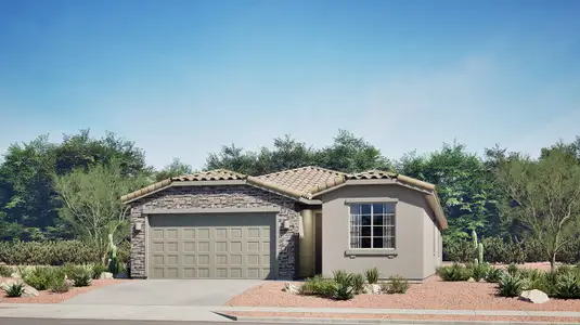 New construction Single-Family house 9564 W Mcdowell Rd, Marana, AZ 85658 plan Bella - image