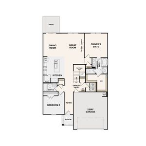 New construction Single-Family house 259 W Millbrook Dr, Spring Hill, TN 37174 plan Calderwood - image