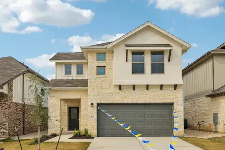 New construction Single-Family house 142 White Horses Dr, Kyle, TX 78640 plan Conchos - 2 Car - image