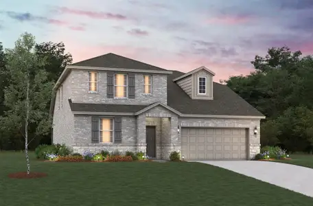 New construction Single-Family house 841 Cayden Dr, Little Elm, TX 75068 plan Cascade - image