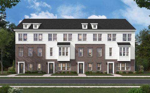 New construction Townhouse house 8 Goodwin St, Greenville, SC 29609 plan The Jenkins - image