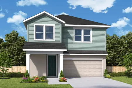 New construction Single-Family house 3371 Yellow Cassia Dr, Wesley Chapel, FL 33543 plan The Marco - image