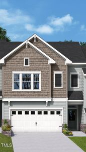 New construction Townhouse house 1007 Cadenza Street, Durham, NC 27707 The Oakwood- photo 0