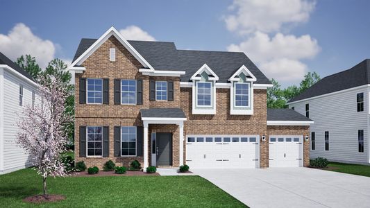 New construction Single-Family house 5602 Penguin Dr, Summerfield, NC 27358 plan Edisto - image