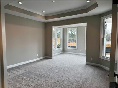 New construction Single-Family house 313 Sassafras Way, Holly Springs, GA 30115 Portico- photo 5 5