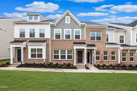 New construction Townhouse house 128 Silver Fir Ln, Unit 243, Garner, NC 27529 plan Clover - image