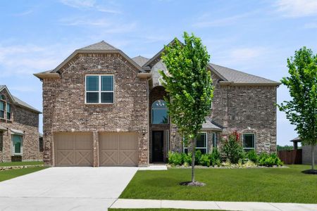 New construction Single-Family house 2610 White Plains Dr, Midlothian, TX 76065 plan Brentwood II F (w/Media) - image