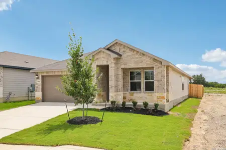 New construction Single-Family house 5566 Ennis Trce, San Antonio, TX 78253 plan Allen (840) - image