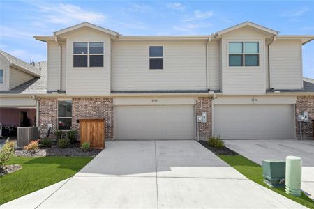 New construction Townhouse house 12500 Audubon Trl, Wylie, TX 75098 plan Chandler's Landing - image