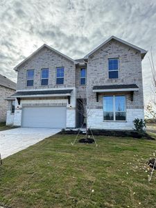 New construction Single-Family house 2389 Rams Horn Drive, Waxahachie, TX 75167 Hawthorn II- photo 0