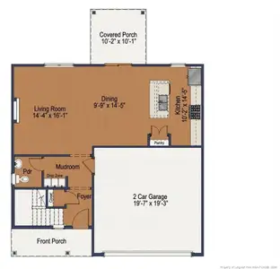 New construction Single-Family house 328 Travelers Wy, Lillington, NC 27546 - image