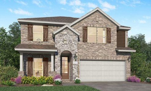 New construction Single-Family house 6407 Seafoam Lake Drive, Katy, TX 77493 Thornton- photo 0