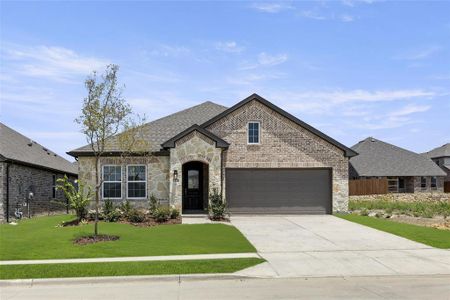 New construction Single-Family house 1914 Bobbin Mill Lane, Forney, TX 75126 Bowie Homeplan- photo 0