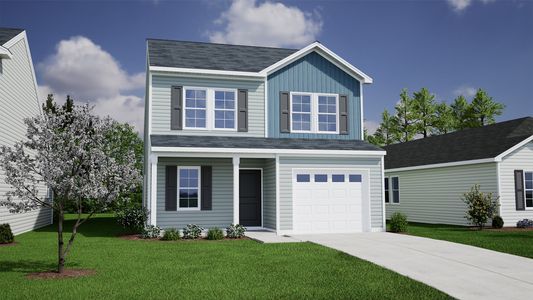 New construction Single-Family house 2301 Mill Lp, Spartanburg, SC 29301 plan Evans - image