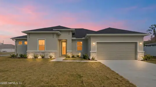 New construction Single-Family house 1 Rollins Ln, Palm Coast, FL 32164 - image