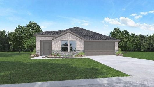 New construction Single-Family house 15722 Majestic Evergreen Way, Magnolia, TX 77355 Plan X40C- photo 0