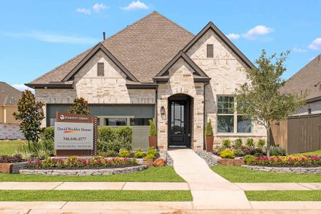 New construction Single-Family house 1914 Barrow Wy, Todd Mission, TX 77316 plan The Athens - image