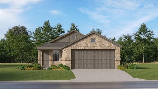 New construction Single-Family house 31408 Pratola Serra Cir, Huffman, TX 77336 plan Idlewood - image