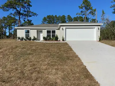 New construction Single-Family house 3669 W Wilhelm St, Dunnellon, FL 34433 Key West- photo 0