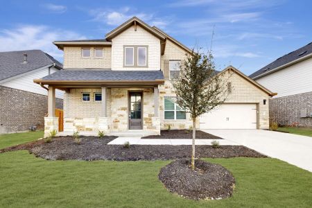 New construction Single-Family house 2012 Billings Wy, Leander, TX 78641 plan Caspano - Classic Series - image