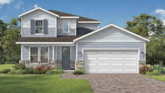 New construction Single-Family house 1344 Hammock Dunes Dr, Jacksonville, FL 32221 plan Stranahan - image