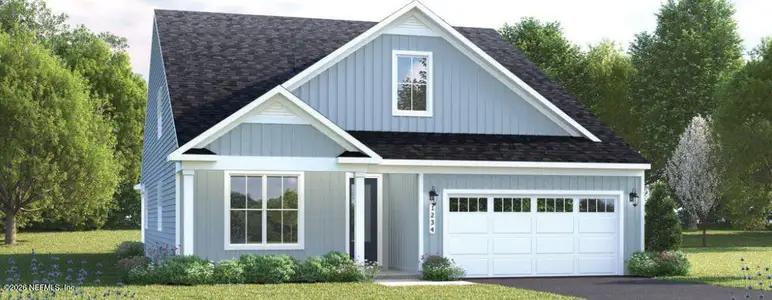 New construction Single-Family house 292 Montgomery Ct, Palm Coast, FL 32164 plan Willowbrook - image