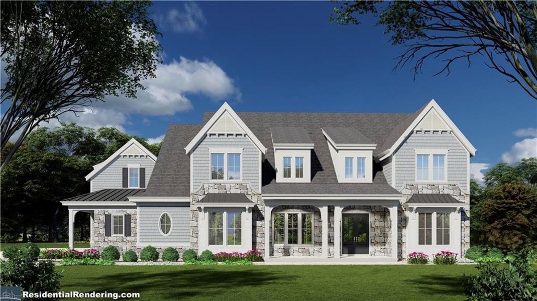 A showcase of a new construction home by Chathambilt Homes, highlighting their design and quality (Image 4).