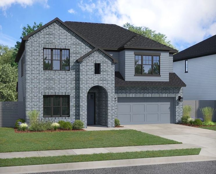 A showcase of a new construction home by B2 Housing Group, highlighting their design and quality (Image 2).