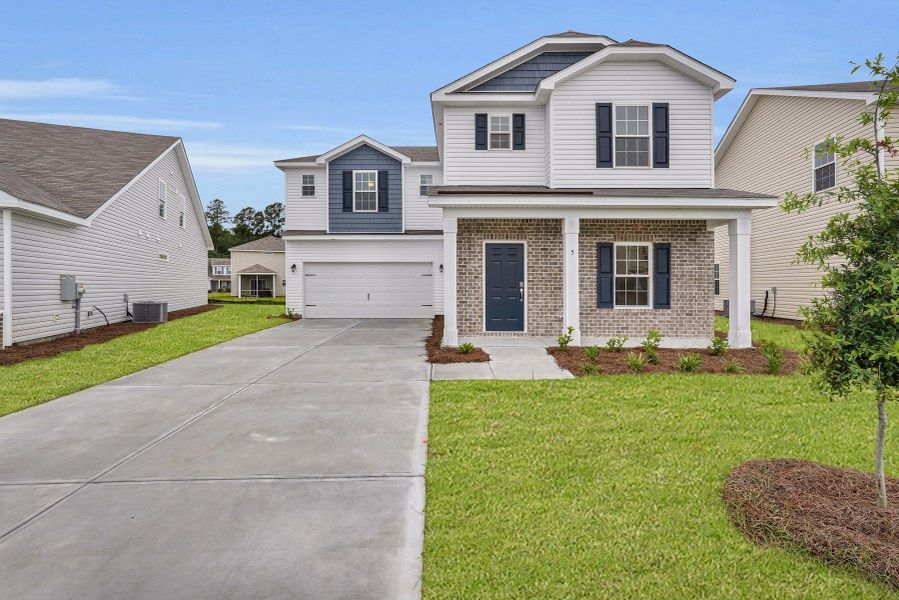 A showcase of a new construction home by Beacon New Homes, highlighting their design and quality (Image 4).