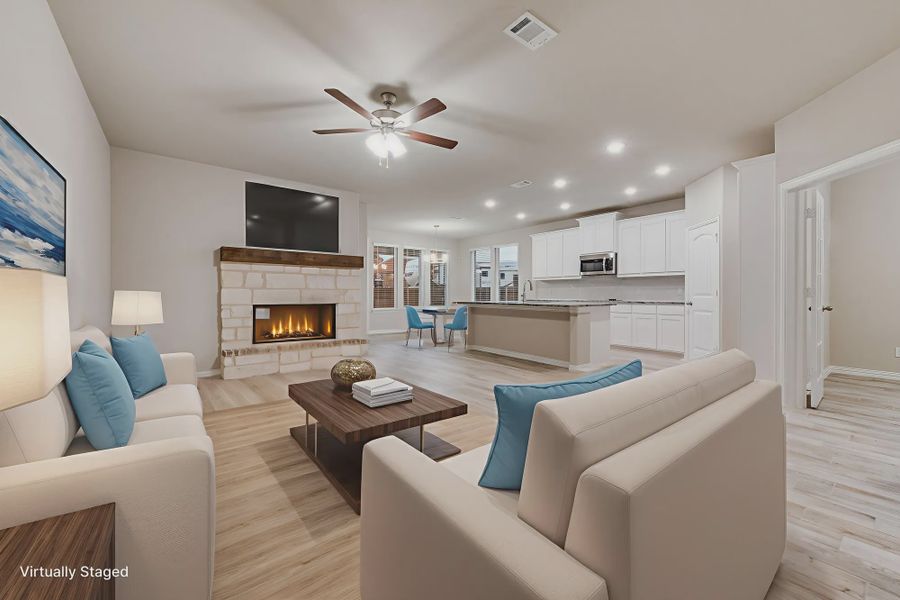 A showcase of a new construction home by Riverside Homebuilders, highlighting their design and quality (Image 22).