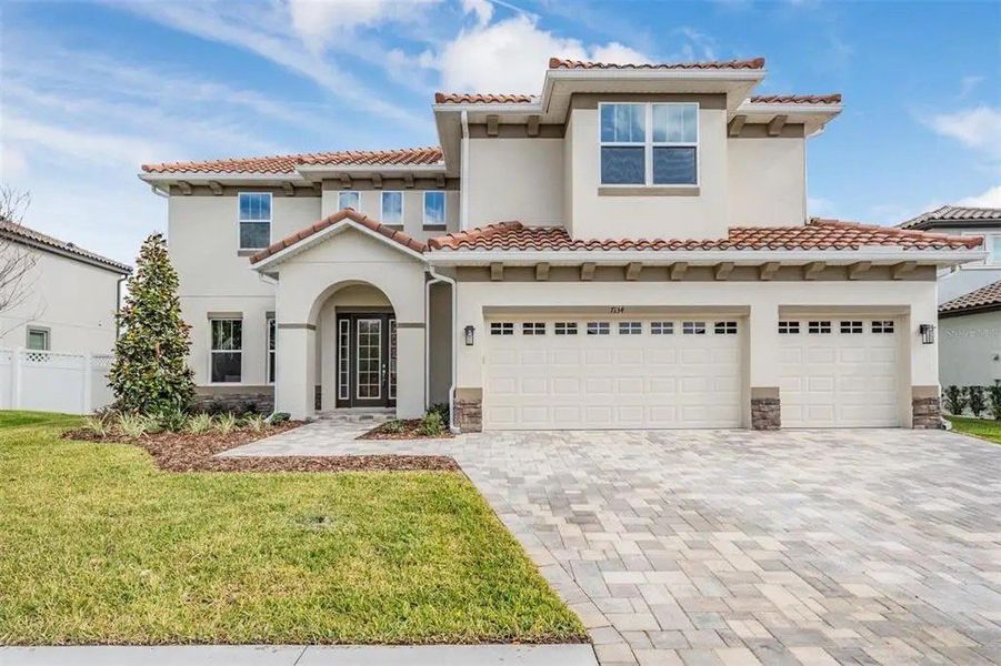 A showcase of a new construction home by Bering Homes, highlighting their design and quality (Image 4).