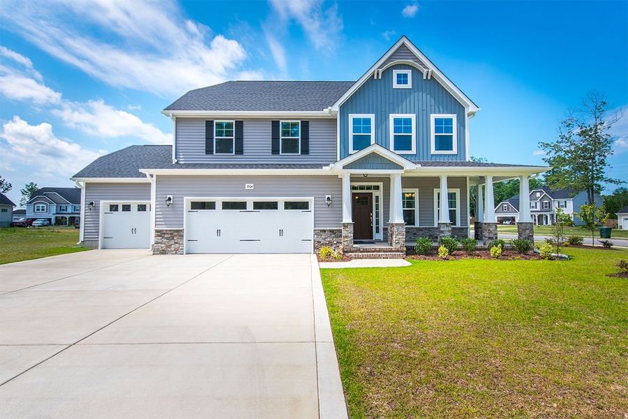 A showcase of a new construction home by Cates Building., highlighting their design and quality (Image 6). A showcase of a new construction home by Cates Building., highlighting their design and quality (Image 6).