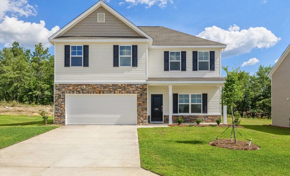 A showcase of a new construction home by Hurricane Builders, highlighting their design and quality (Image 4).