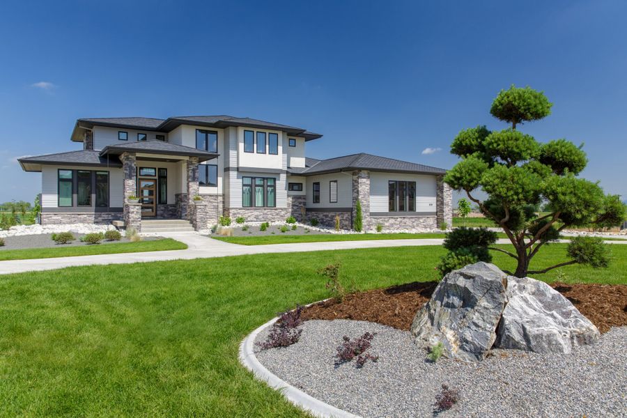 A showcase of a new construction home by Easton Homes, highlighting their design and quality (Image 3).