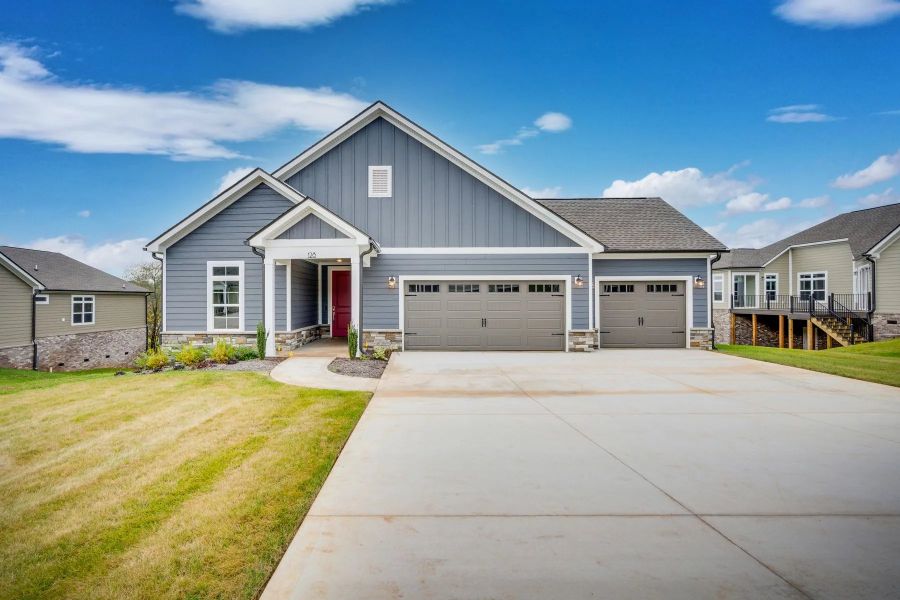 A showcase of a new construction home by Cook Bros. Homes, highlighting their design and quality (Image 5).