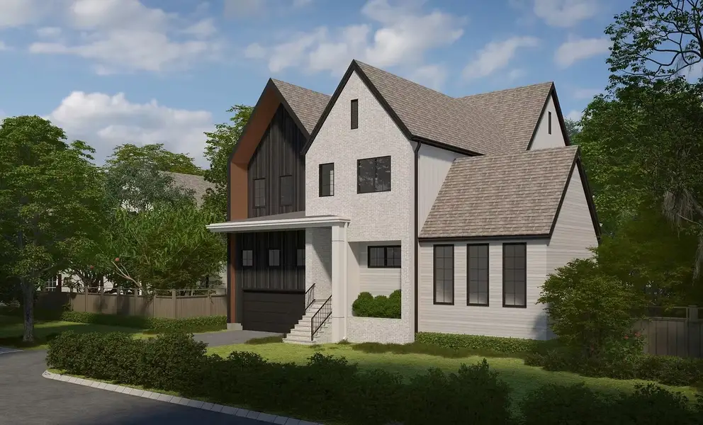 A showcase of a new construction home by Bossi Homes, highlighting their design and quality (Image 4).