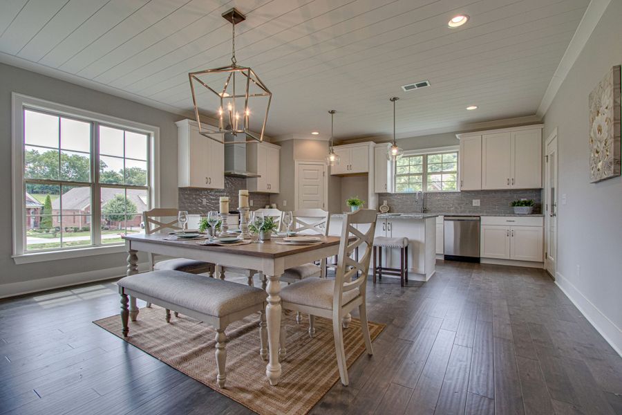 A showcase of a new construction home by Haven Builders, highlighting their design and quality (Image 7).