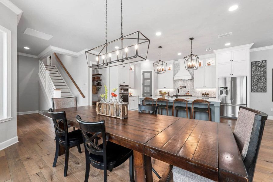 A showcase of a new construction home by Pridgen Homes, highlighting their design and quality (Image 10). A showcase of a new construction home by Pridgen Homes, highlighting their design and quality (Image 10).