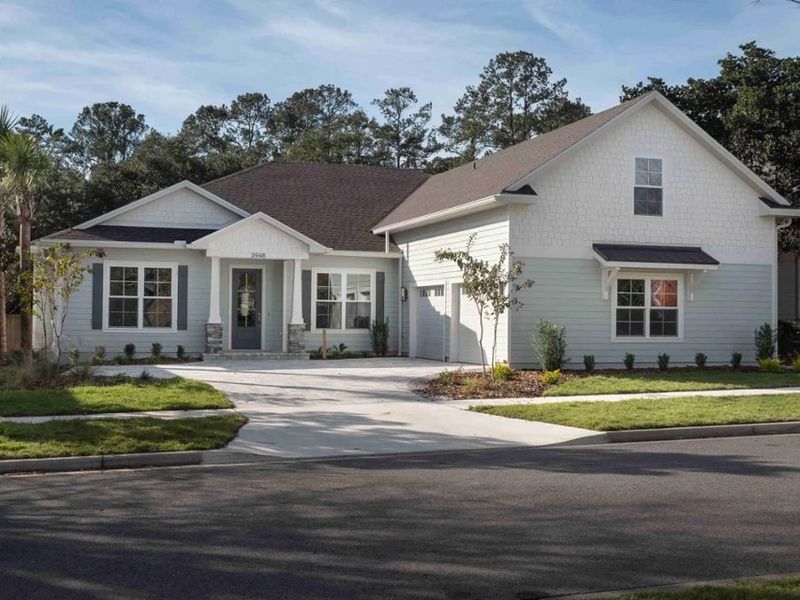 A showcase of a new construction home by Robinson Renovation & Custom Homes, highlighting their design and quality (Image 8).