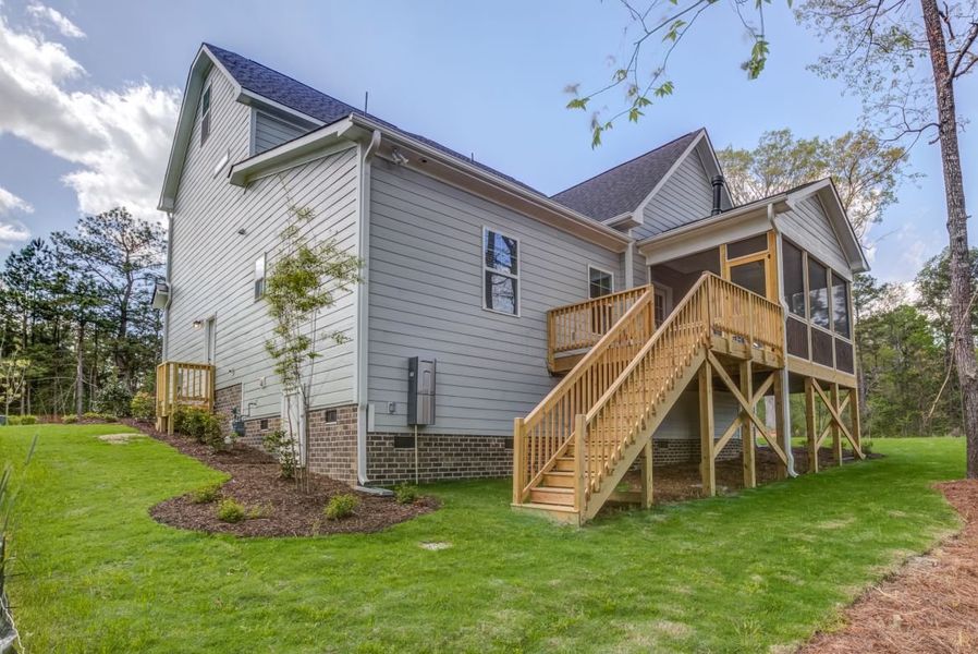 A showcase of a new construction home by Cates Building., highlighting their design and quality (Image 9). A showcase of a new construction home by Cates Building., highlighting their design and quality (Image 9).