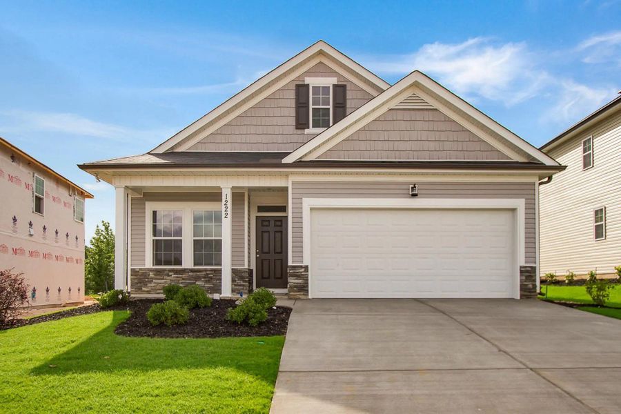 A showcase of a new construction home by Ivey Homes, highlighting their design and quality (Image 7).