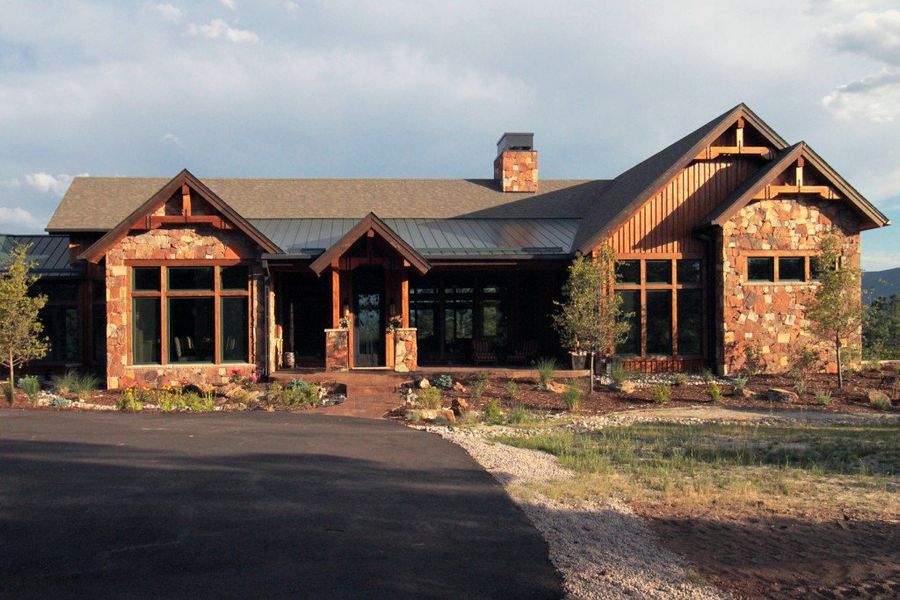 A showcase of a new construction home by Gray Construction, highlighting their design and quality (Image 3).