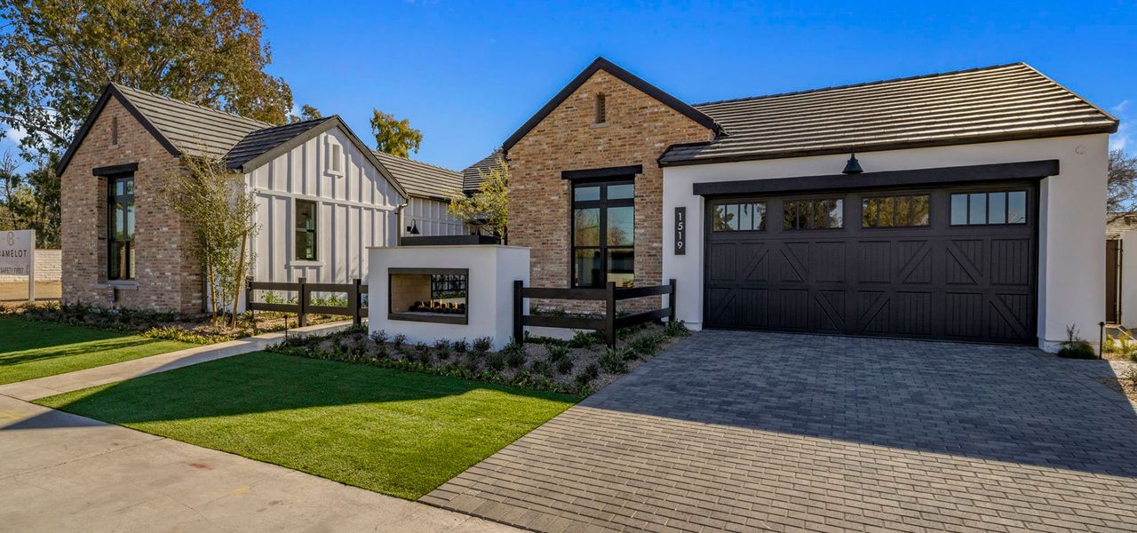 A showcase of a new construction home by Camelot Homes, highlighting their design and quality (Image 1).