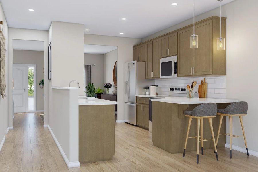 A showcase of a new construction home by Ernest Homes, highlighting their design and quality (Image 13).