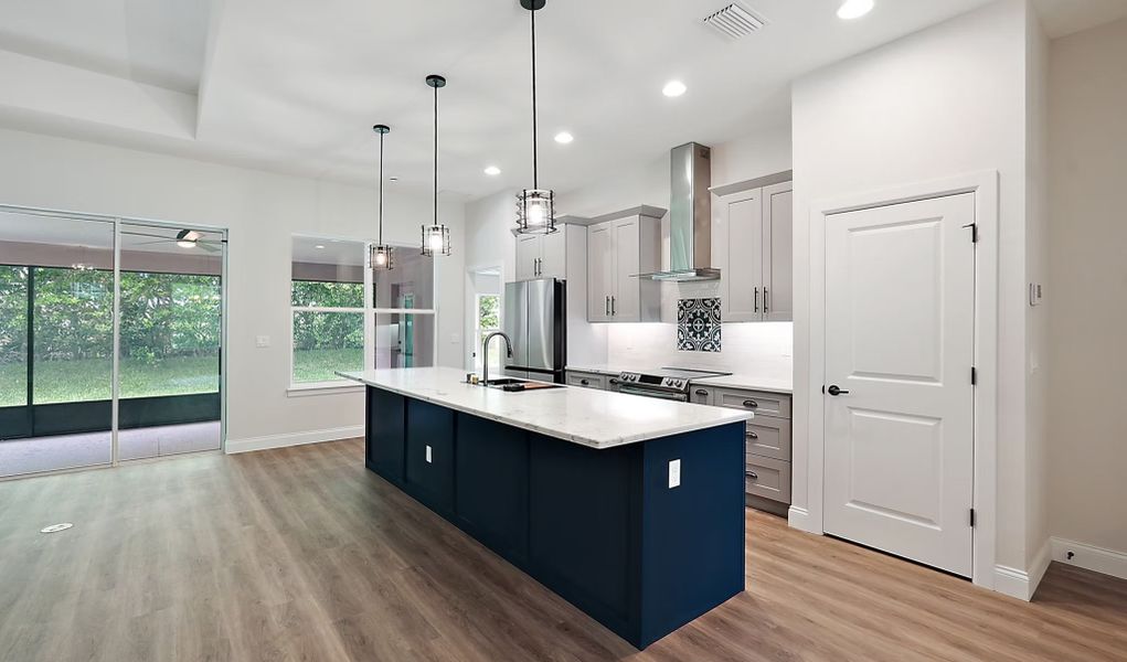 A showcase of a new construction home by Alex Custom Homes and Remodeling, highlighting their design and quality (Image 16).