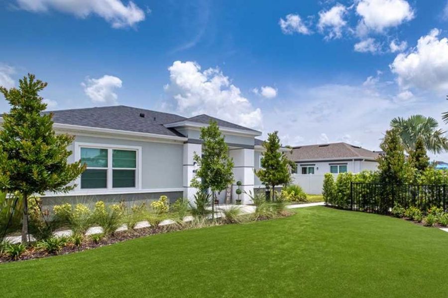 A showcase of a new construction home by Taylor Morrison Home Corp., highlighting their design and quality (Image 2). A showcase of a new construction home by Taylor Morrison Home Corp., highlighting their design and quality (Image 2).